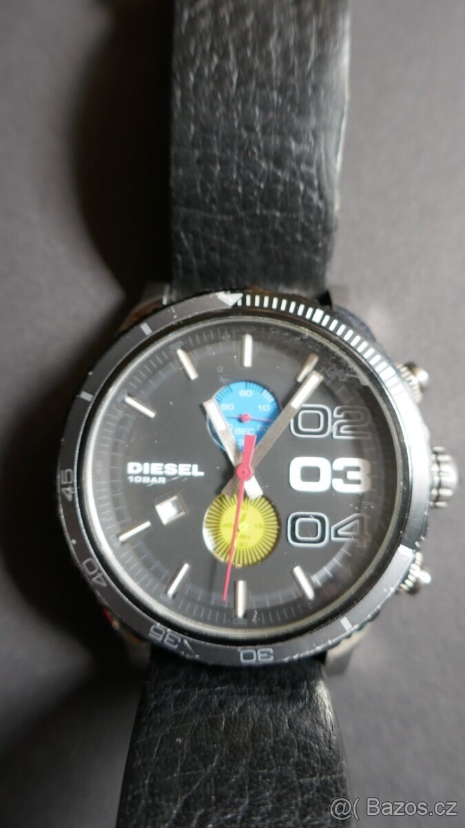 2X PÁNSKÉ HODINKY DIESEL//1X TOMMY HILFIGER - 5