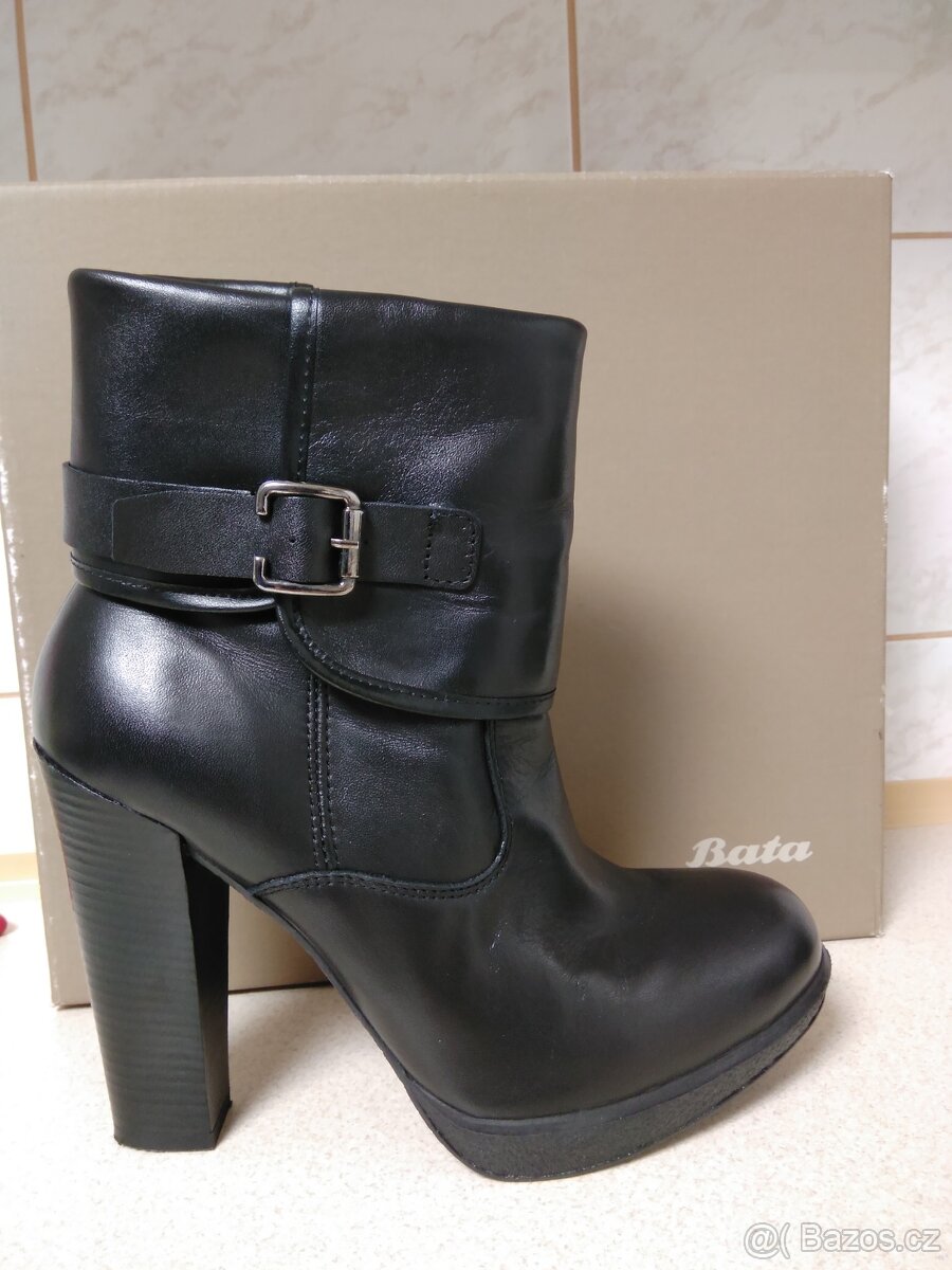Kožené boty Baťa vel. 39 - 5
