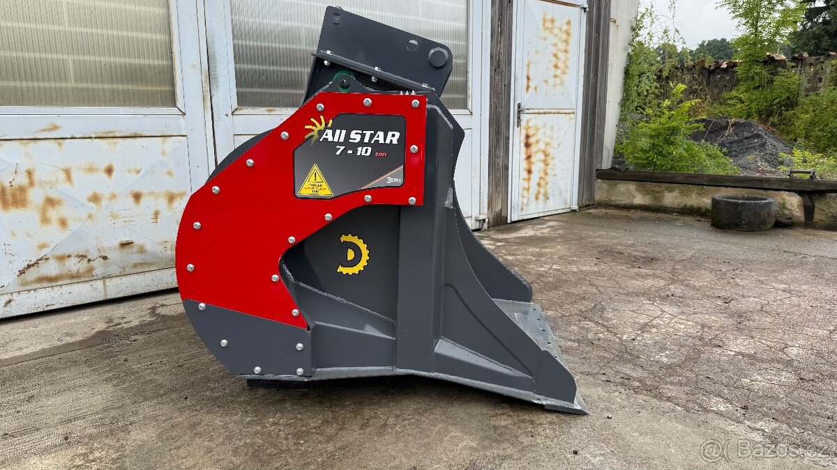 Třídící lžíce Difco pro bagry 7-12t - 5