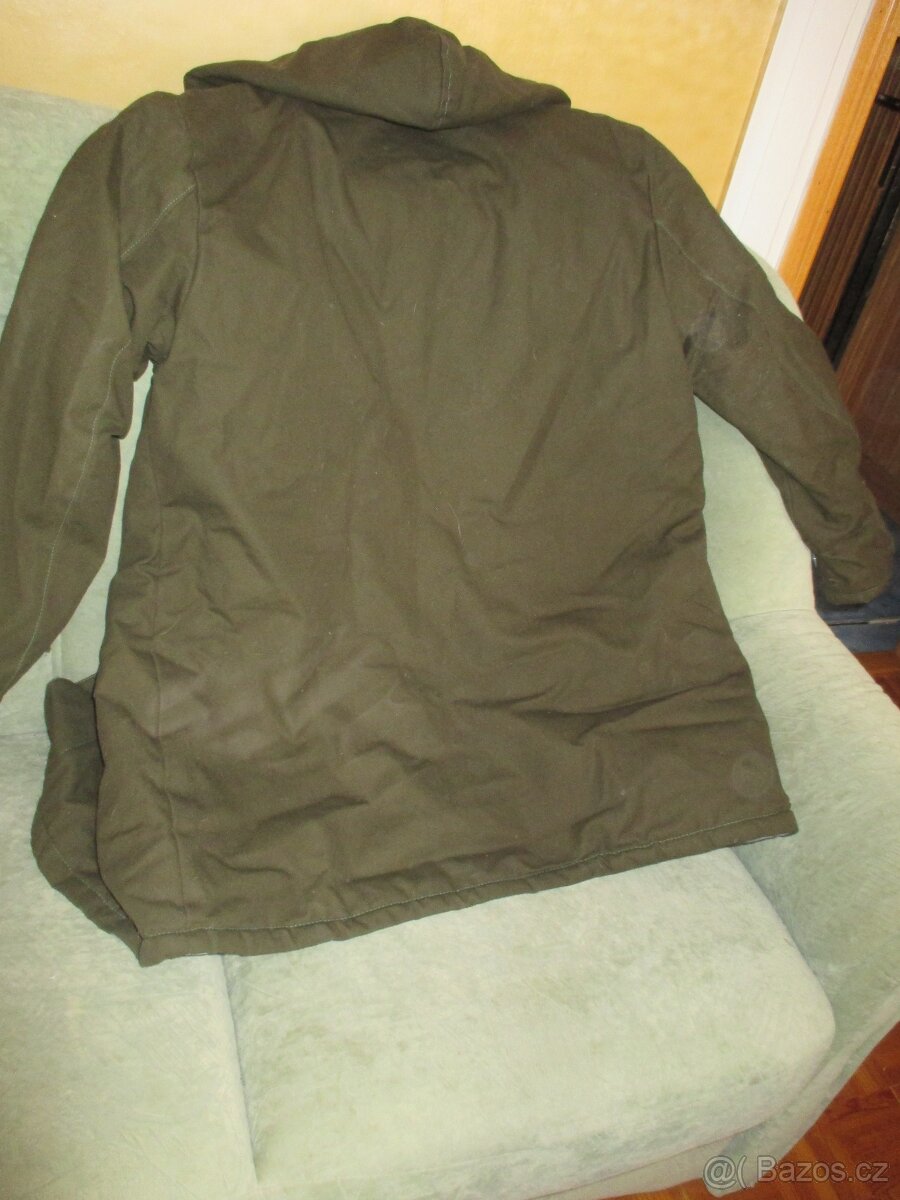 XL nenošený pracovní teplý kabát vaťák - 5