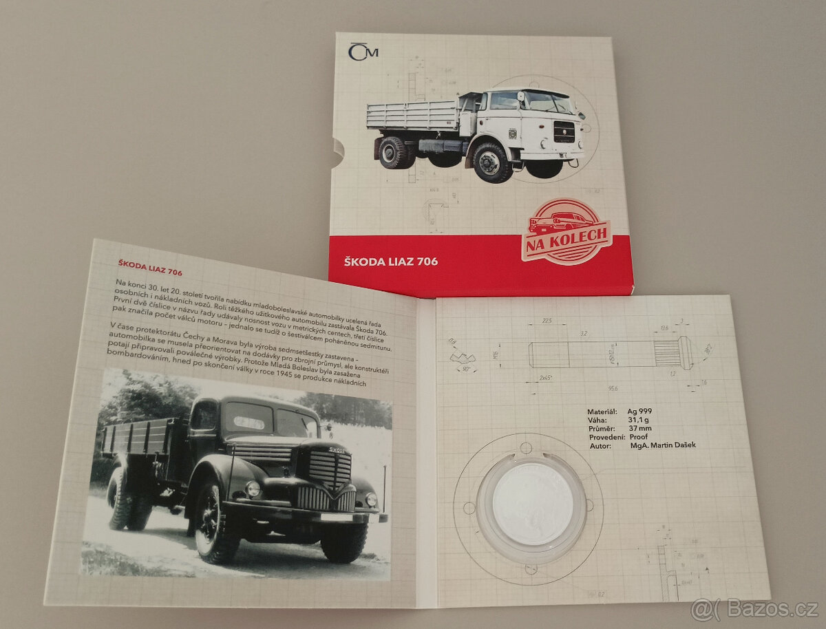 Sada 4 mincí ze série Na kolech 2023 - 5