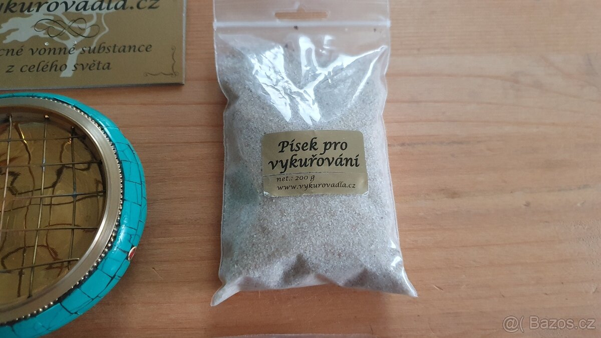 Mosazná miska s Tyrkysem, Korálem a Lapis Lazuli plus zdarma - 5