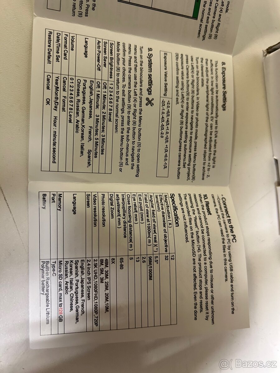 Binokulární digitální dalekohled - 5