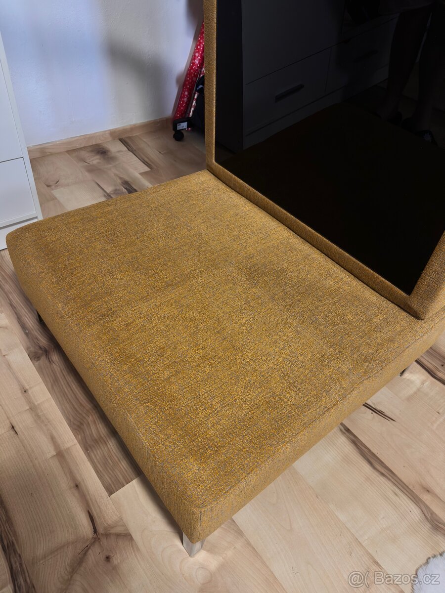 multifunkční taburet/konferenční stolek se sklem Phase - 5