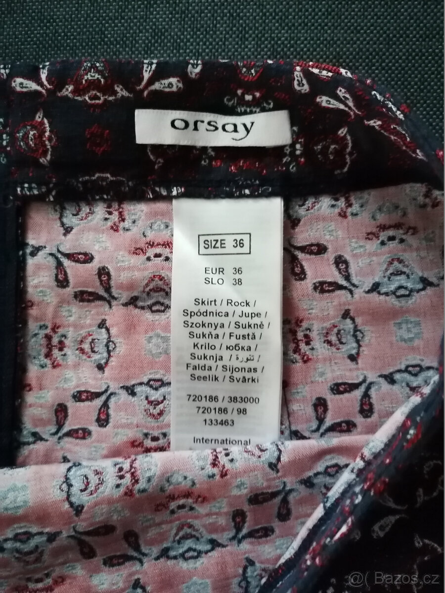 sukně Orsay, velikost 34/36 (XS/S) - 5