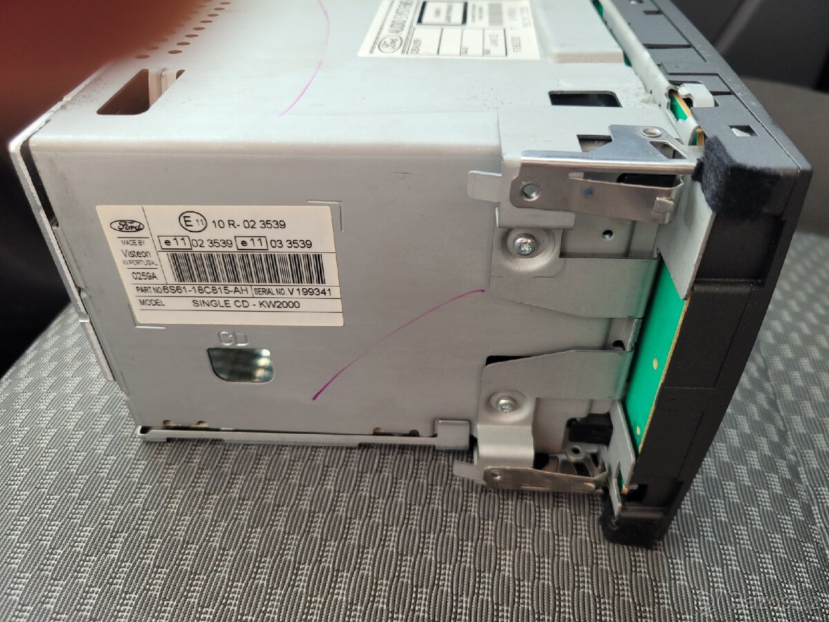 Autorádio FORD 6000CD AUX Ford Focus, Ford Transit - 5