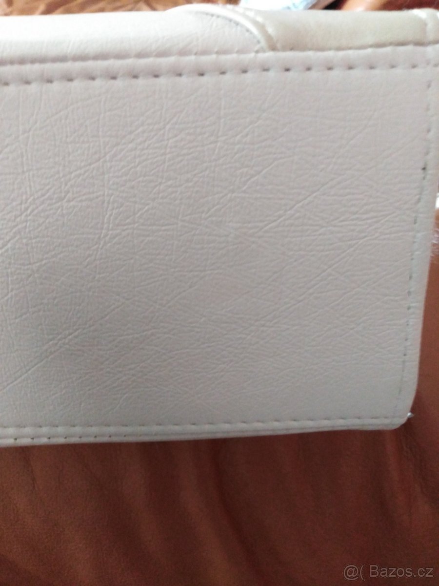 Kabelka bílo - béžová - 5