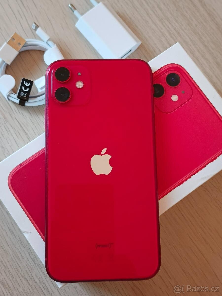 Apple iPhone 11 RED 64GB - Zachovalý - 5