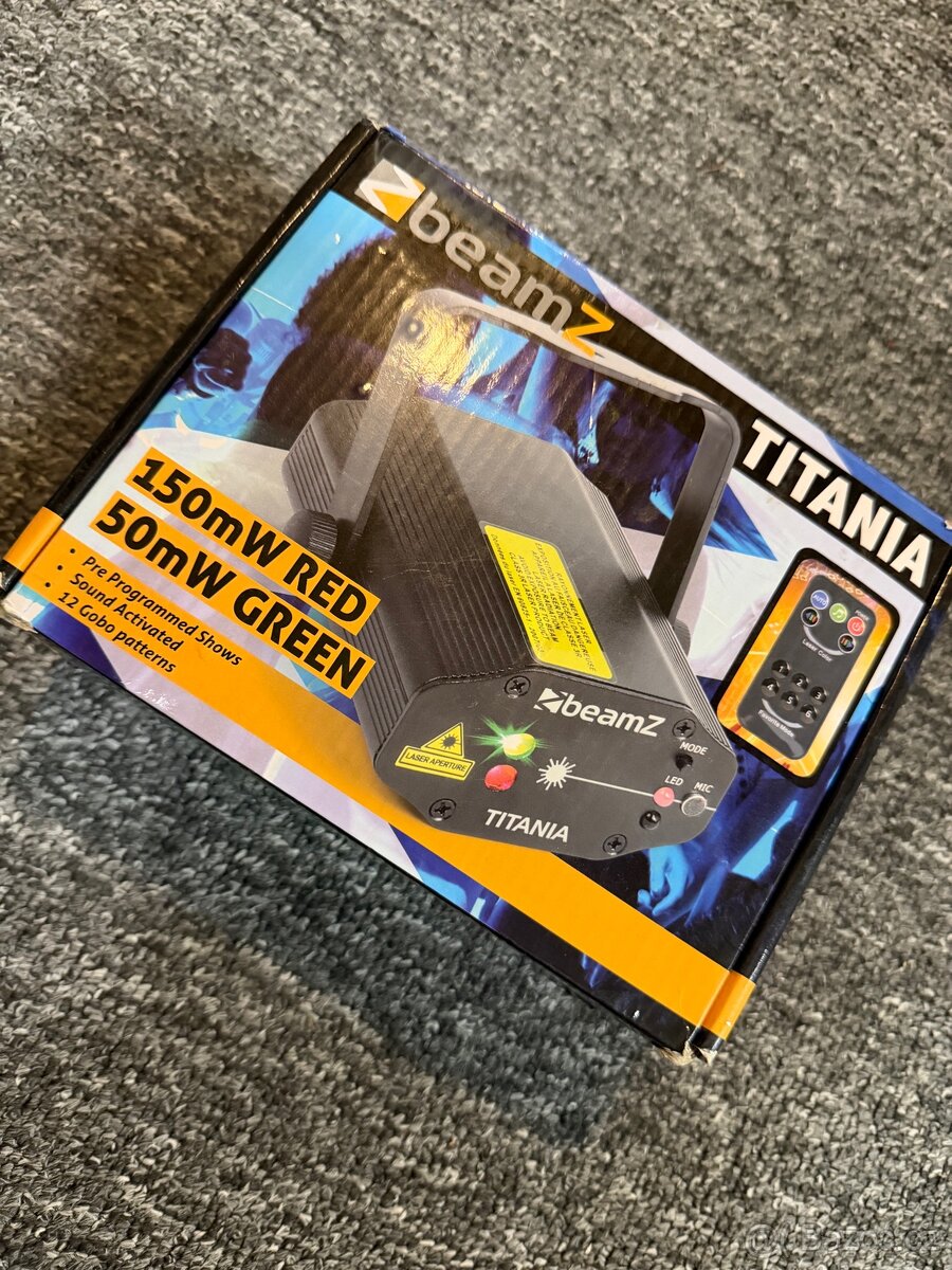 BeamZ - TITANIA gobo laser - 5
