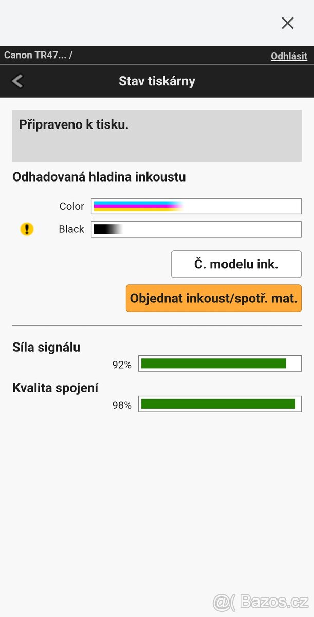 Tiskarna canon pixma TR4755i - 5