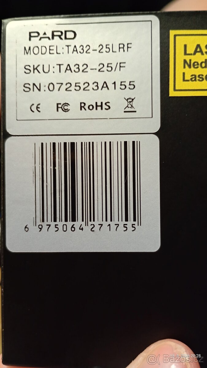 Termovize PARD TA32-25LRF - 5