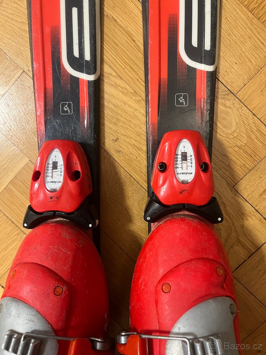 Dětské lyže 110 cm a lyžáky - 5