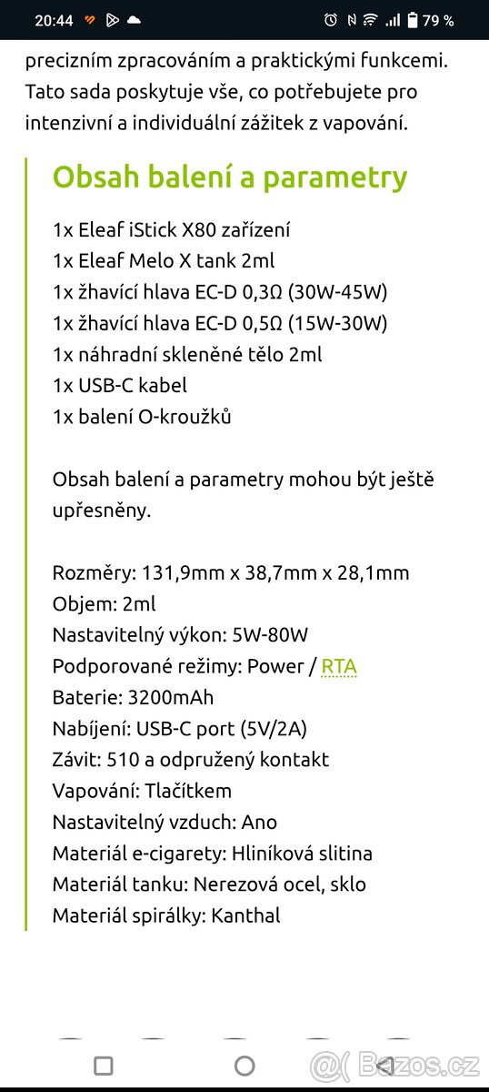 Eleaf iStick X80 S MELO X - 5