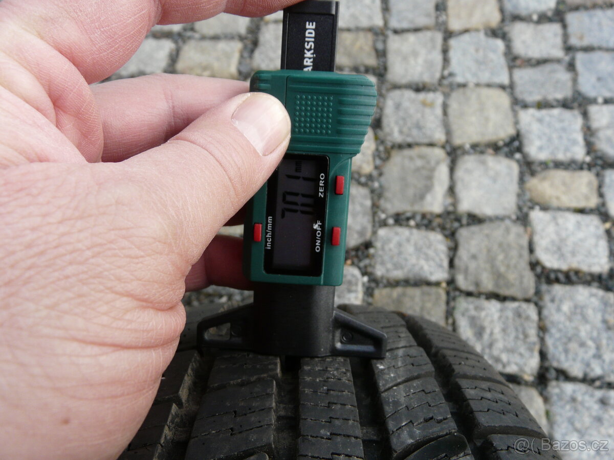 ZIMNÍ PNEU + DISKY 165/70R14 ŠKODA FABIA SEAT VW - 5