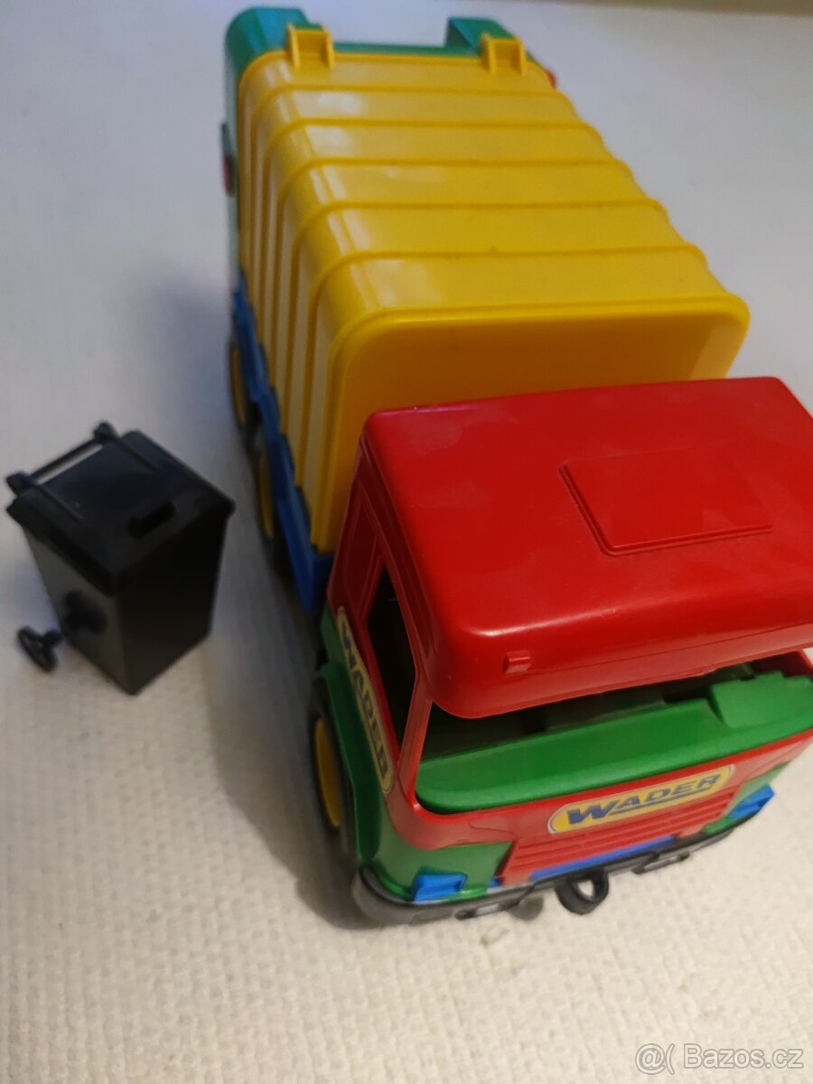 Popelářské auto 41 cm WADER middle truck - 5