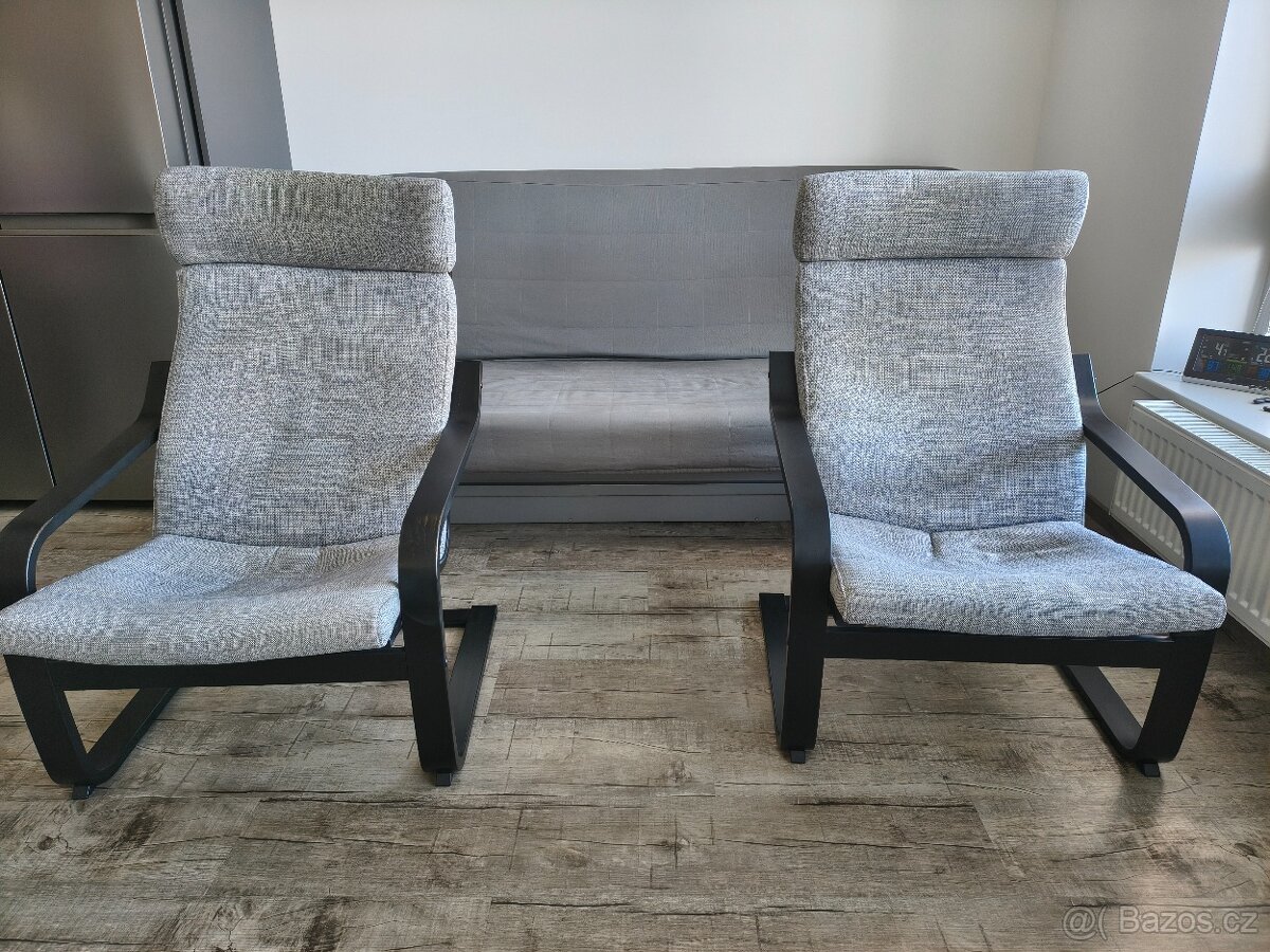 Rozkládací gauč + 2 křesla - 5