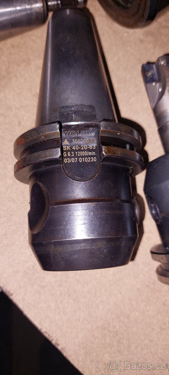 Upínače SK 40 držáky+ kleštiny - 5