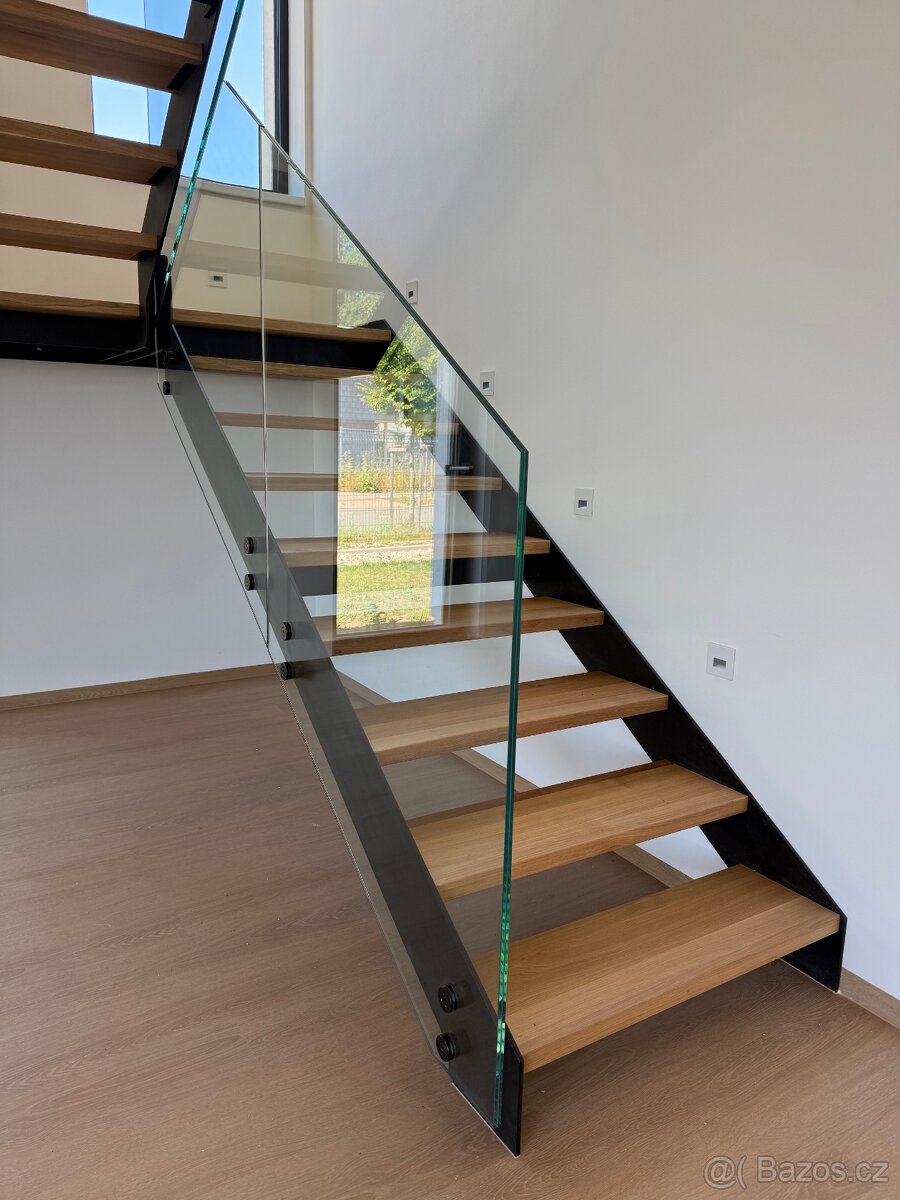 Kovové schodiště, kovové, ocelové schody - Praha - 5