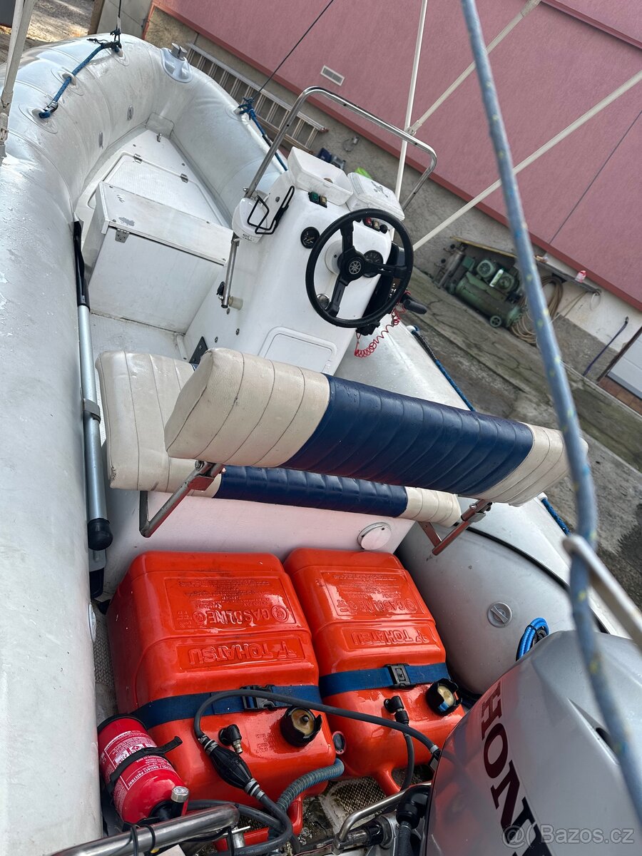 Gumový člun RIB ADVENTURE V450 cena s vlekem. - 5