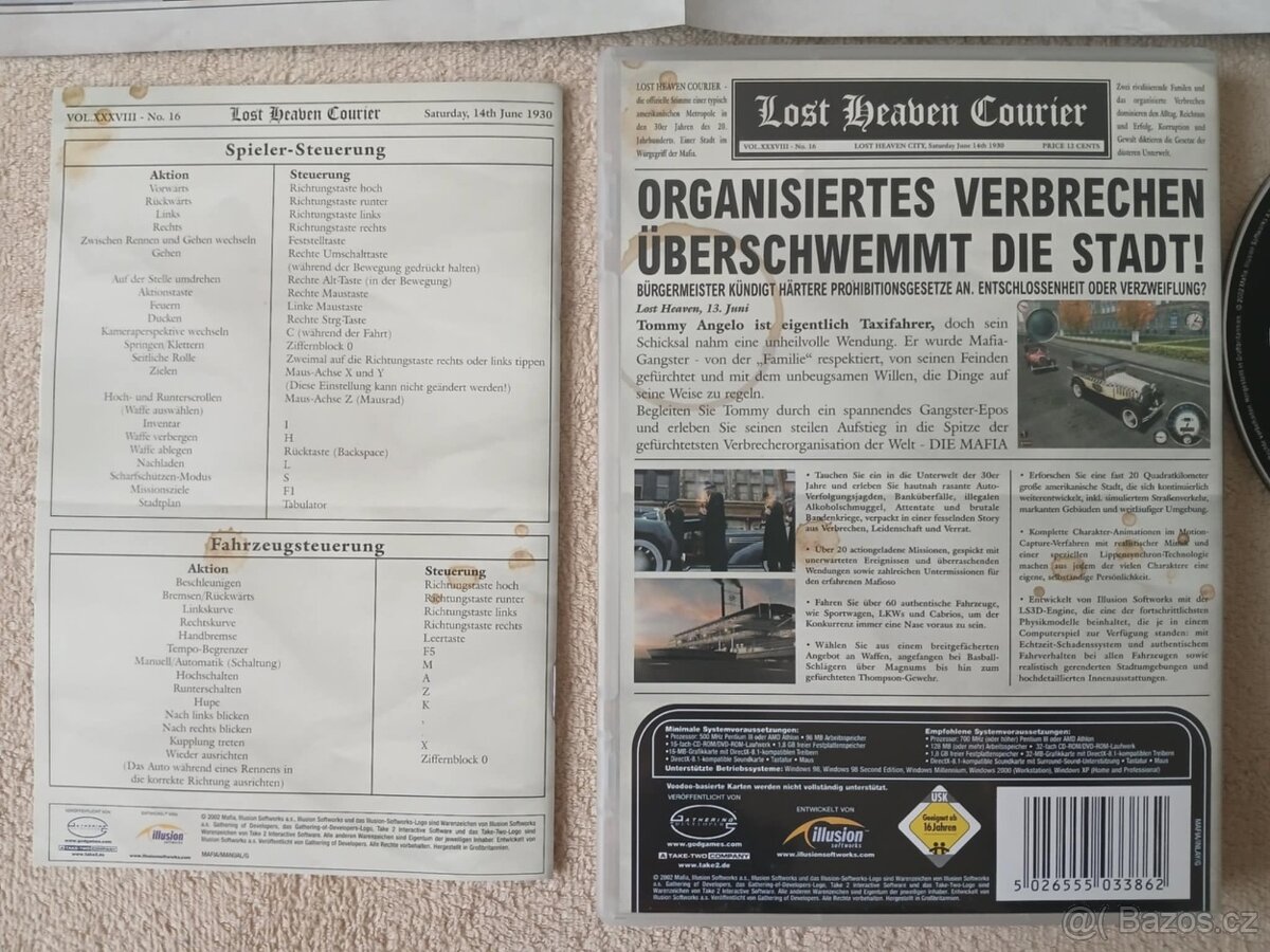 PC hra Mafia 1 německá verze - 5