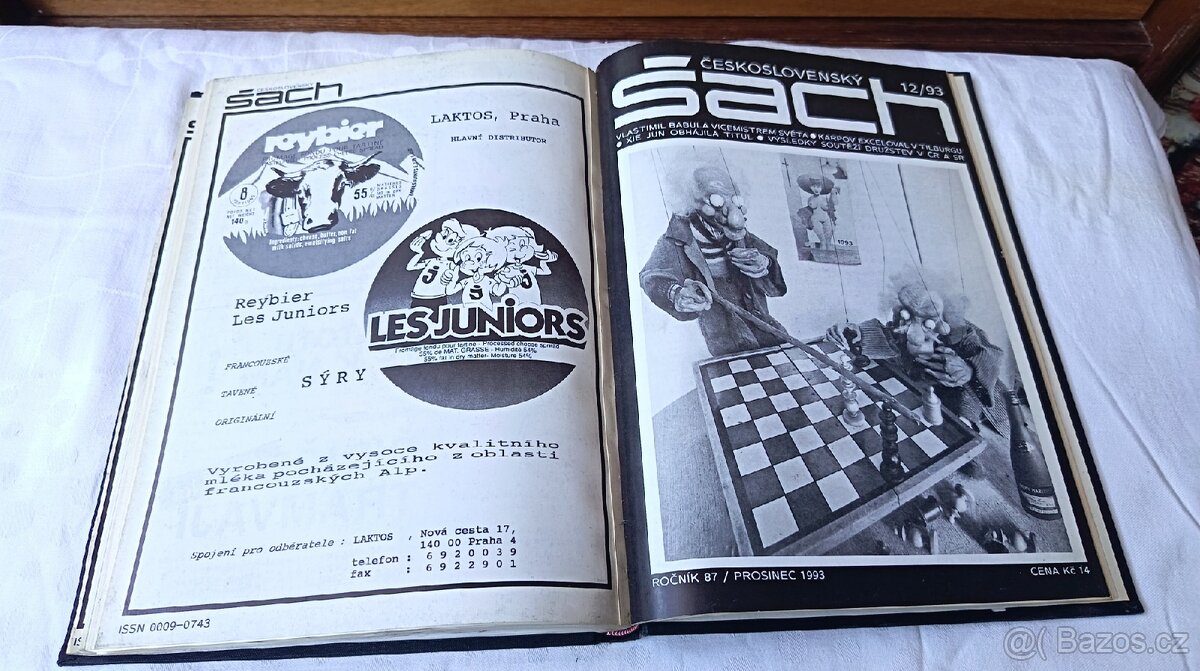 Kniha Šach 1993 - 5