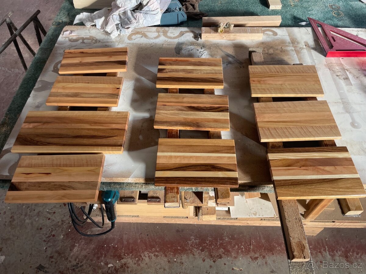 dřevěné krájecí servírovací prkénka - 5