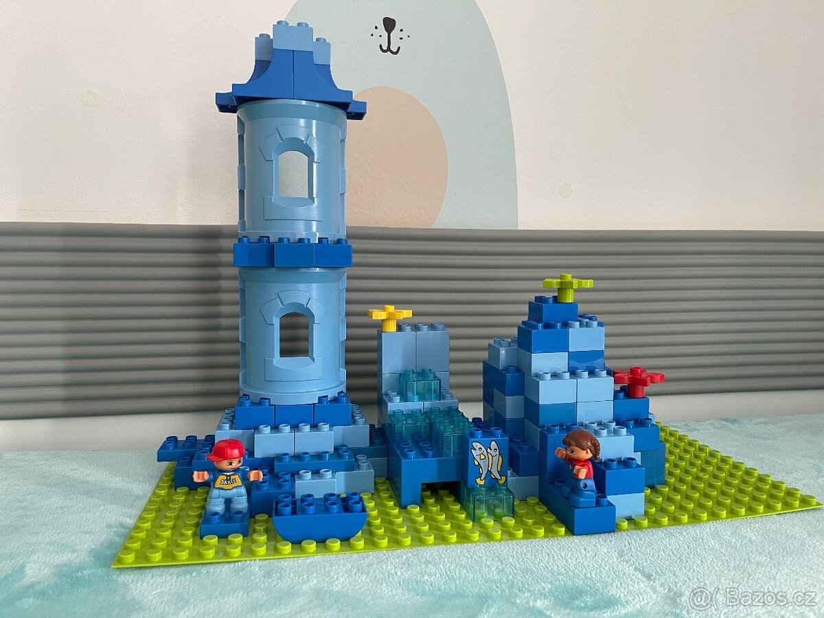 Lego Duplo modrý hrádek - 5