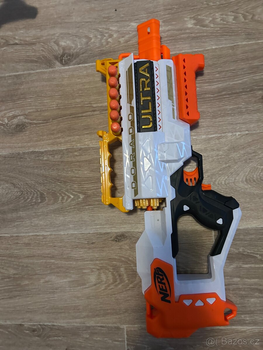 Sada Nerf pistolí 7ks TOP stav s příslušenstvím - 5