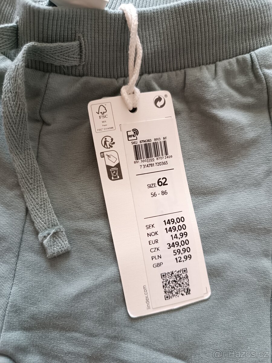 Tepláky Lindex vel. 62-74 - 5