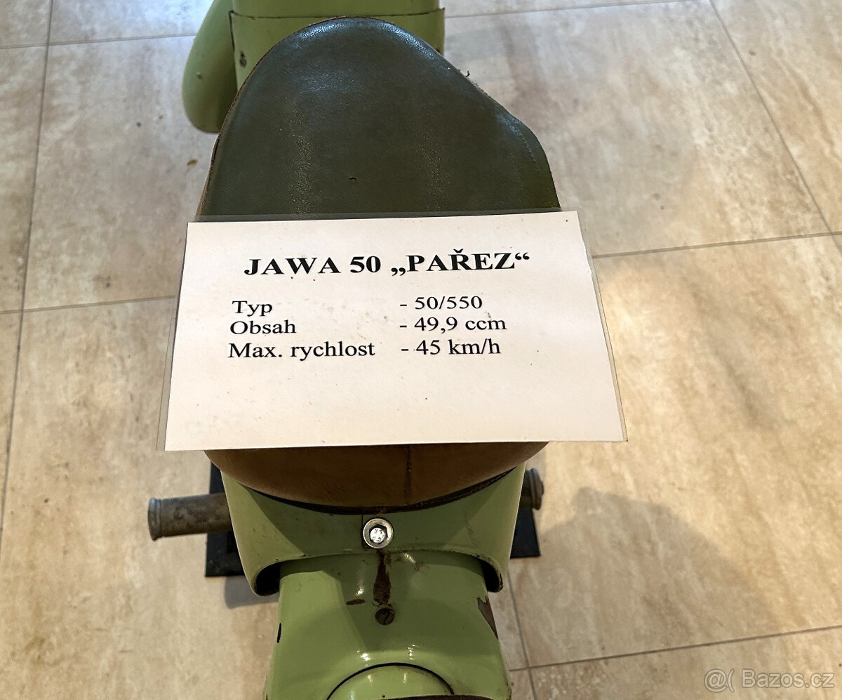 Jawa 50 "Pařez" - zelený - 5