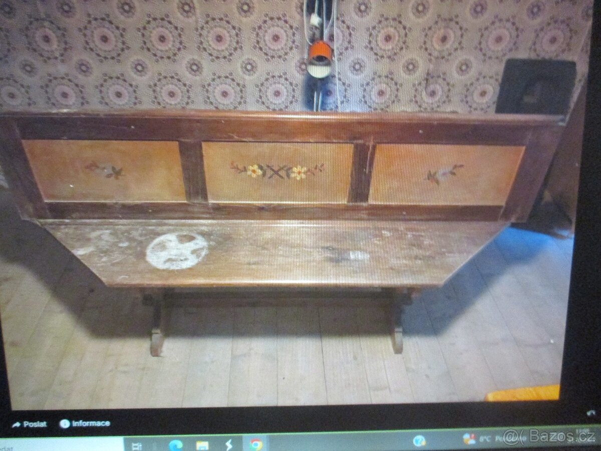 jídelní kout-lavice,stůl,židle - 5