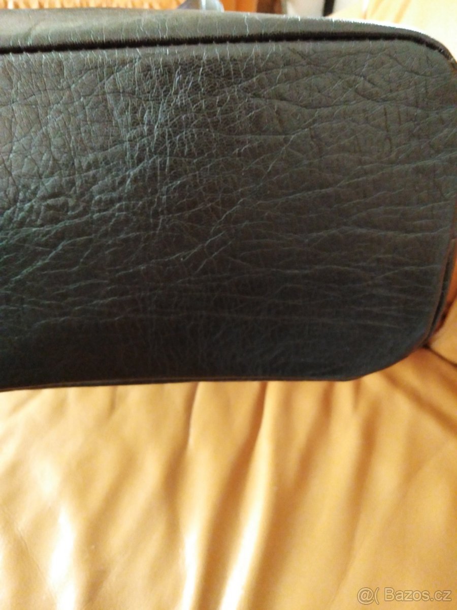 Elegantní kabelka tmavě hnědá - 5