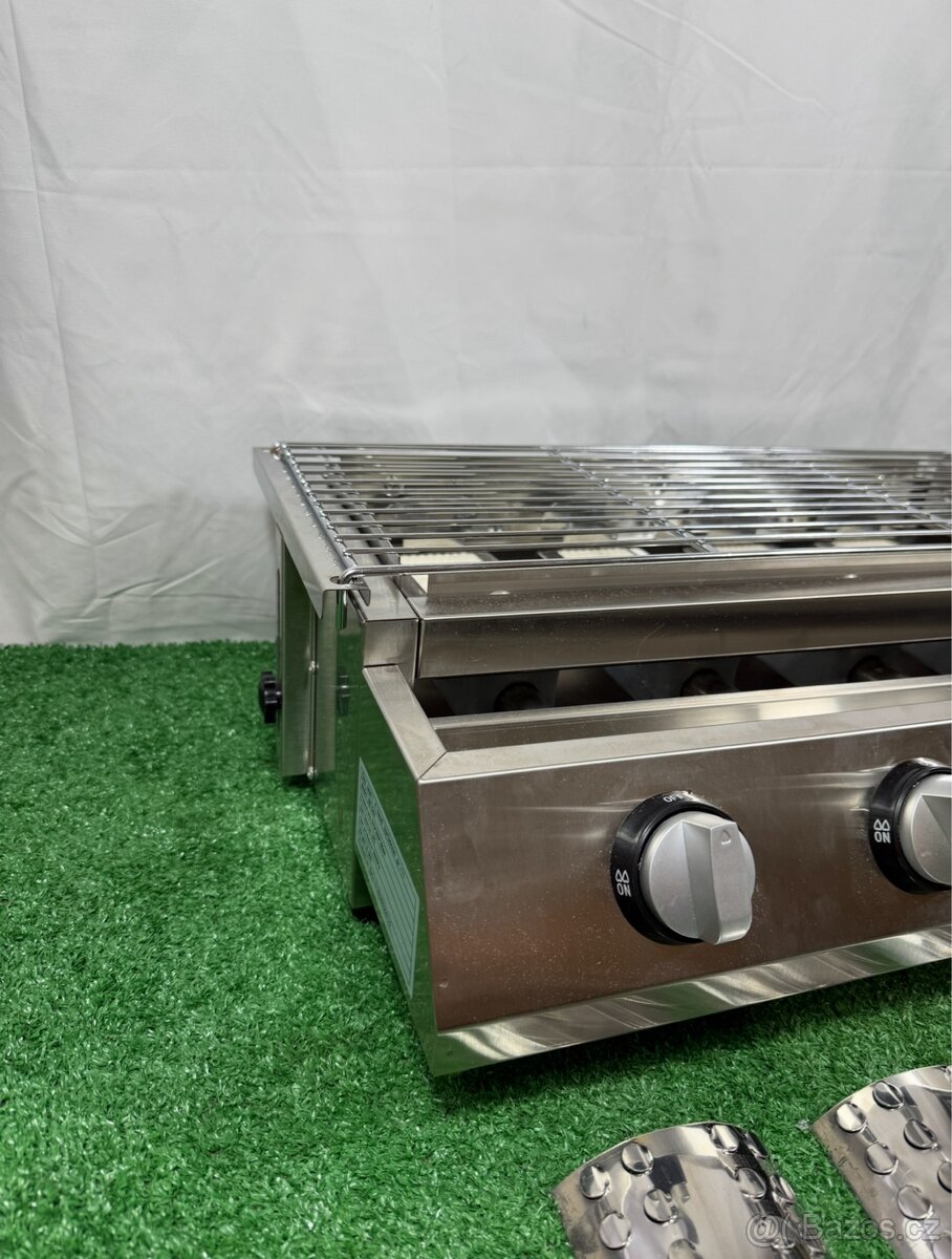 Plynový gril 4 horáky - 5