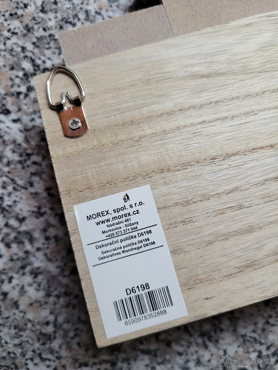 Nová dekorační polička zn. Morex - 5