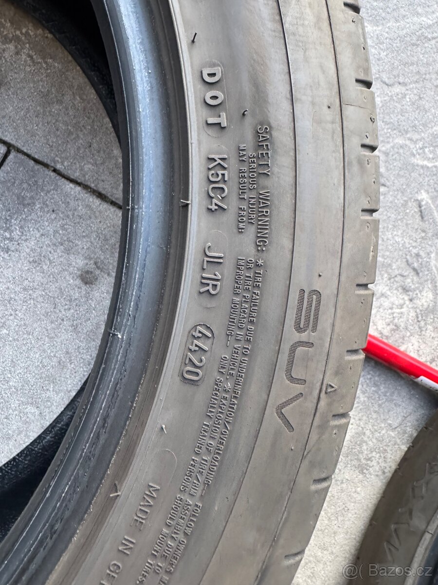 Letní pneumatiky 285/45R20 Dunlop sportmaxx - 5