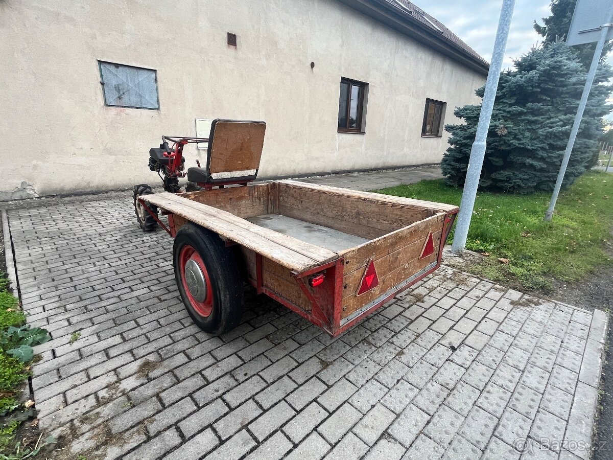 Malotraktor VARI + valník zdarma - 5