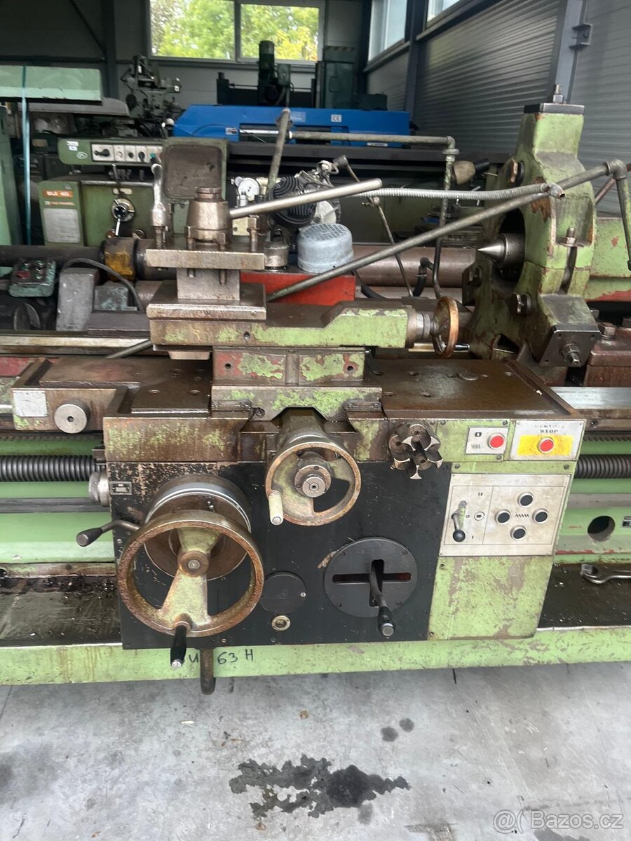 Soustruh TOS SUS 63H/2000 – oběžný 655 mm - 5