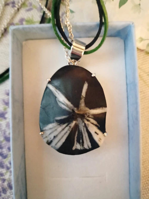 Šperky z drahokamů - chryzantémový kámen - 5