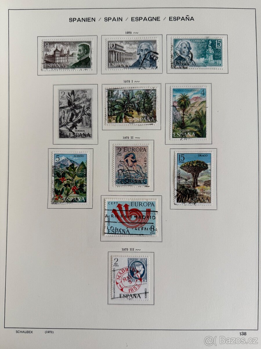 Filatelistická sbírka Španělsko - 5