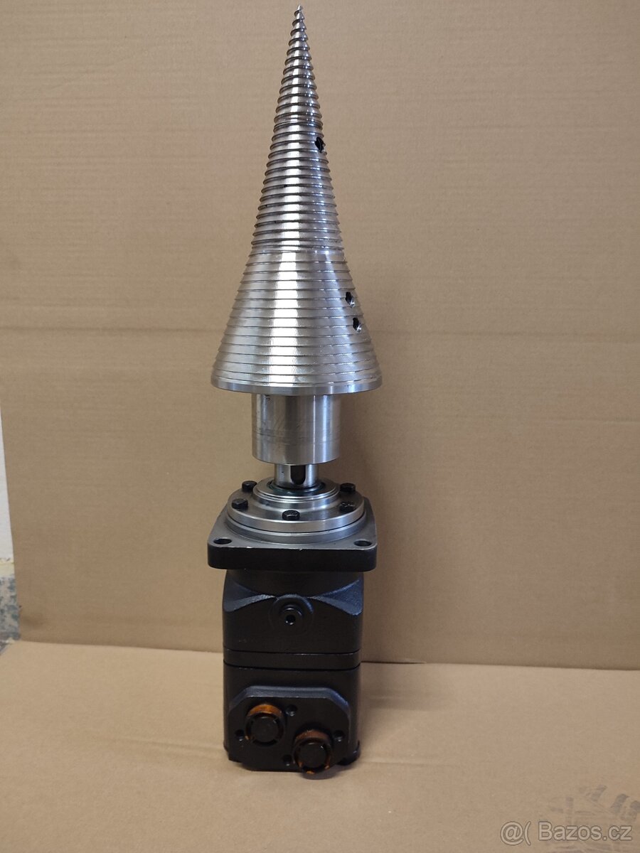 Kuželová štípačka na bagr špic 150mm 33 kw Rýchloupinák MS03 - 5