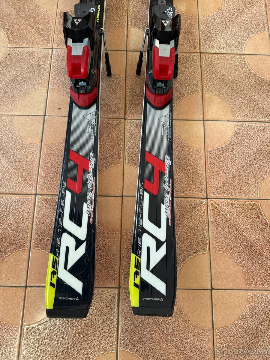 Prodám lyže Fischer RC4 Worldcup RC 175cm - 5