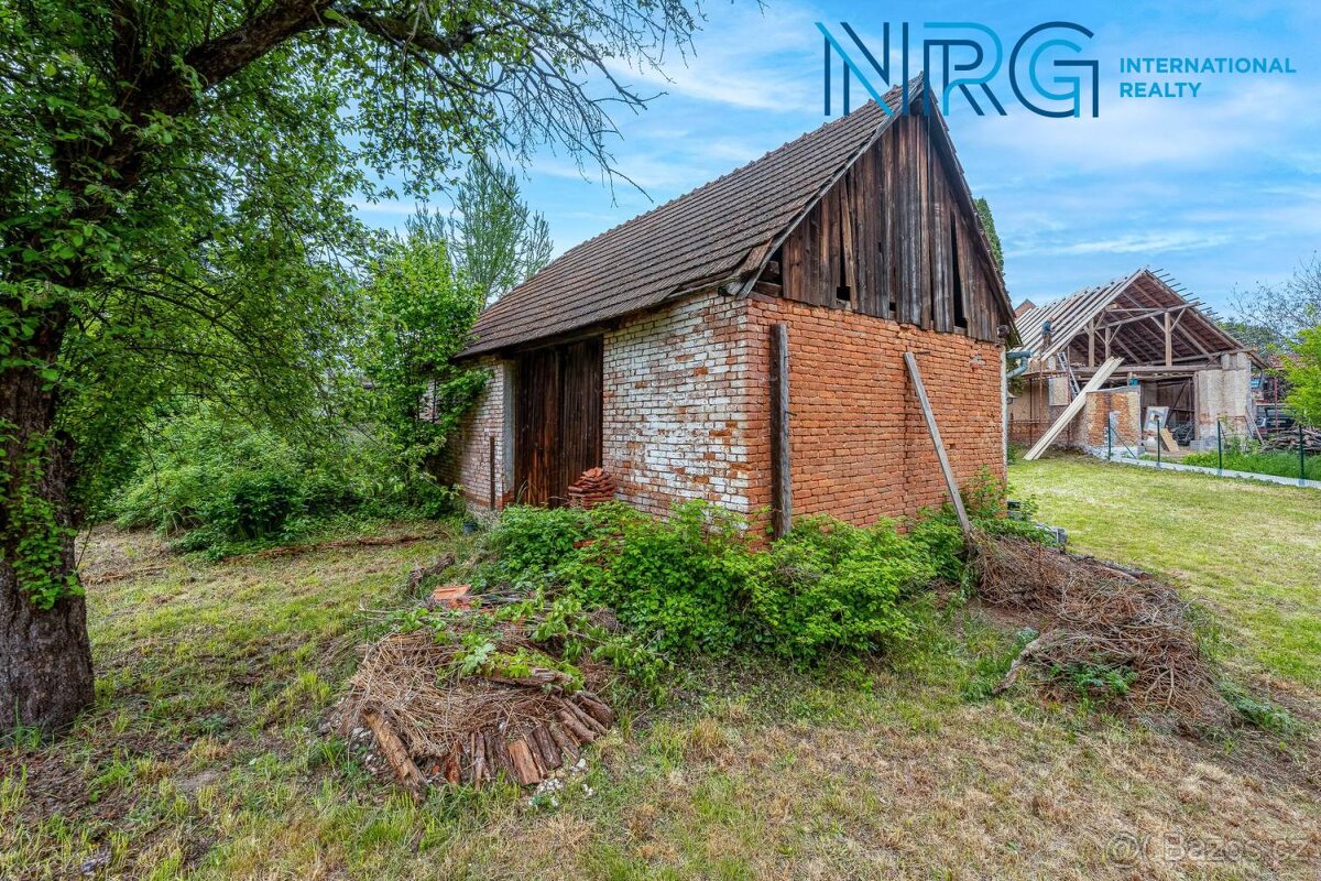 Prodej rodinného domu se stodolou, zahrada 768 m2, Domašín - 5