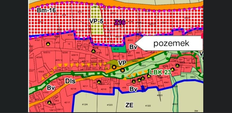 Prodej stavebního pozemku v obci Albeř u Nové Bystřice - 5