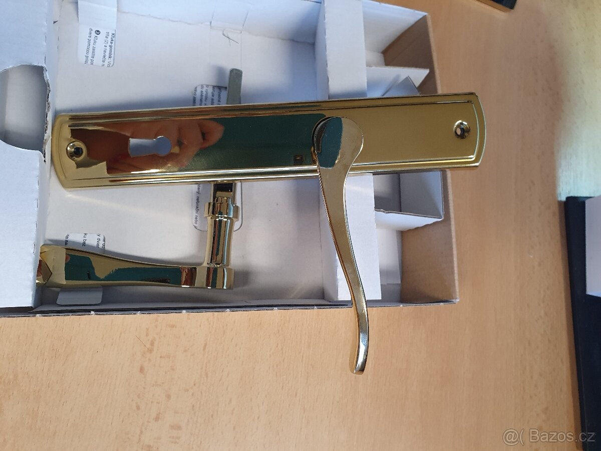 Dveřní kování TERNO Rostex zlaté klíč - 5