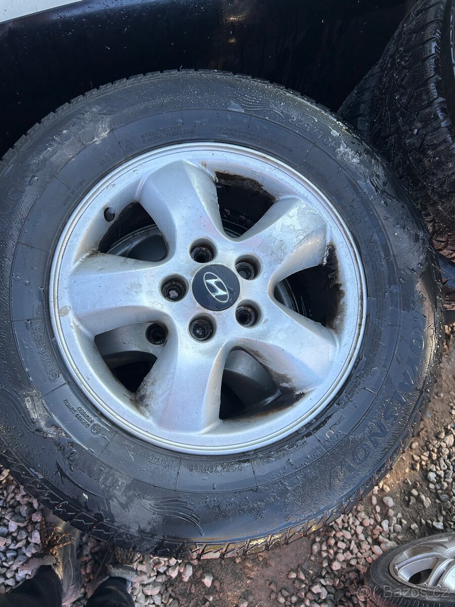 Hyundai Santa Fé - zimní pneu včetně elektronů - 5