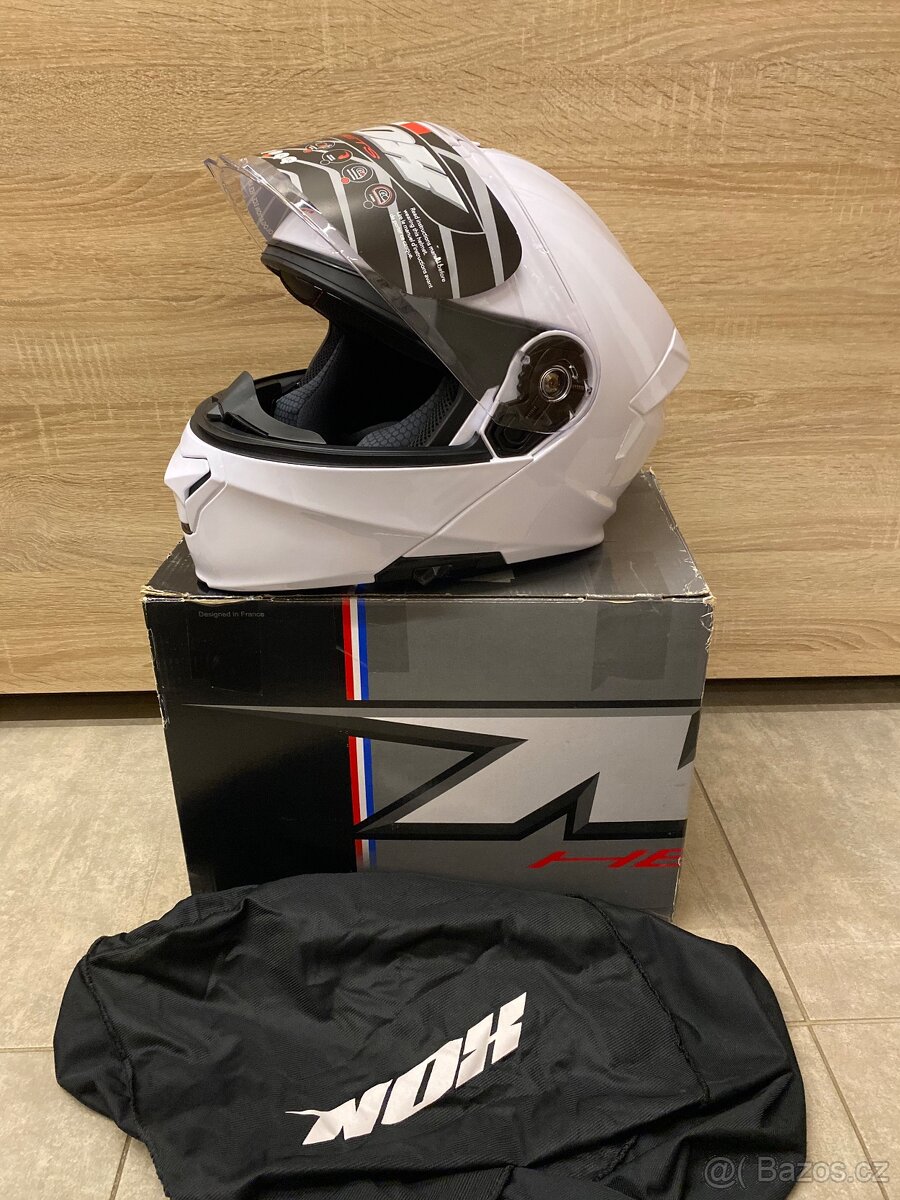 Výklopná helma na motorku NOX N960, vel. L - 5