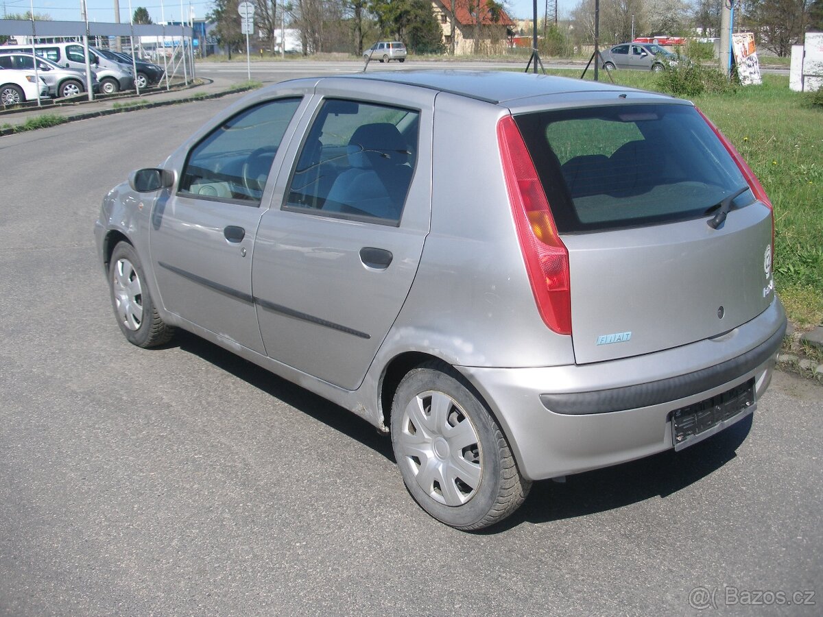 FIAT PUNTO,1.2,59KW,BENZÍN,ABS,PROPADLÁ STK - 5