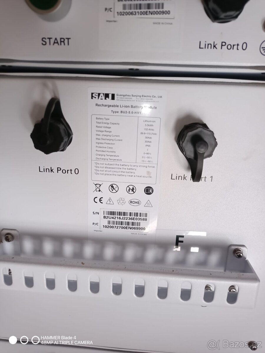 Střídač SAJ + 2baterie +BMS - 5