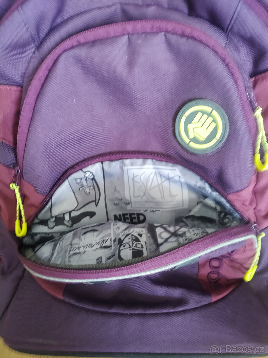 Školní batoh Coocazoo JobJobber2, Solid Berryman - 5