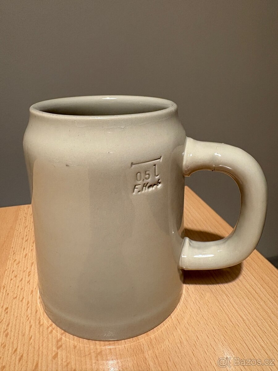 Kameninový půllitr zn.F.Herb - 5